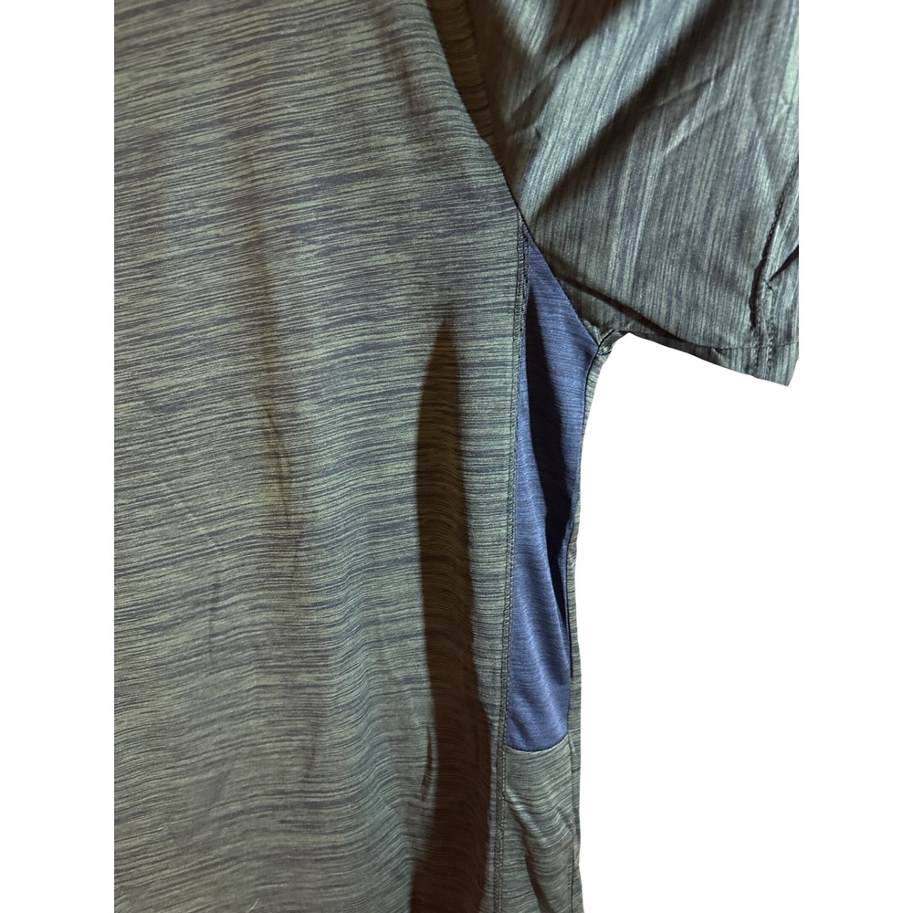 Real Essentials Mens 5-Pack V-Neck Active T-Shirts XXL Heathered Space Dye Multi - Picture 4 of 8